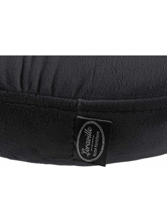 2 db bárszék szett Ponte velvet, fekete