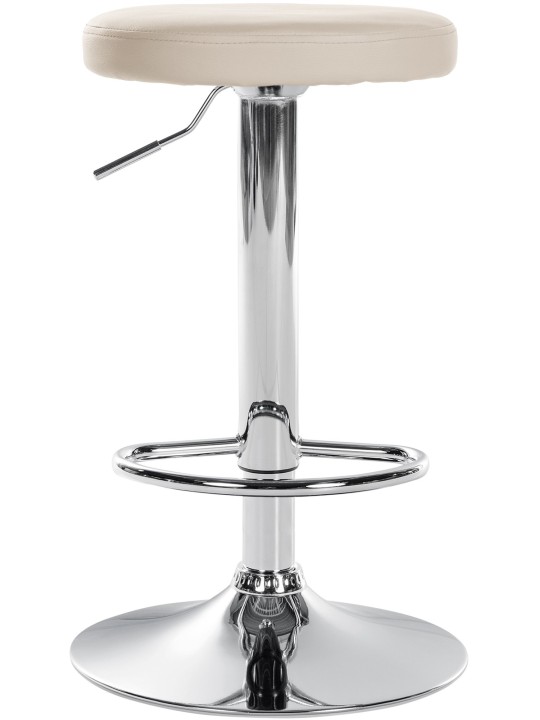 2 db bárszék készlet Ponte műbőr króm, krém 2 db bárszék készlet Ponte műbőr króm, krém