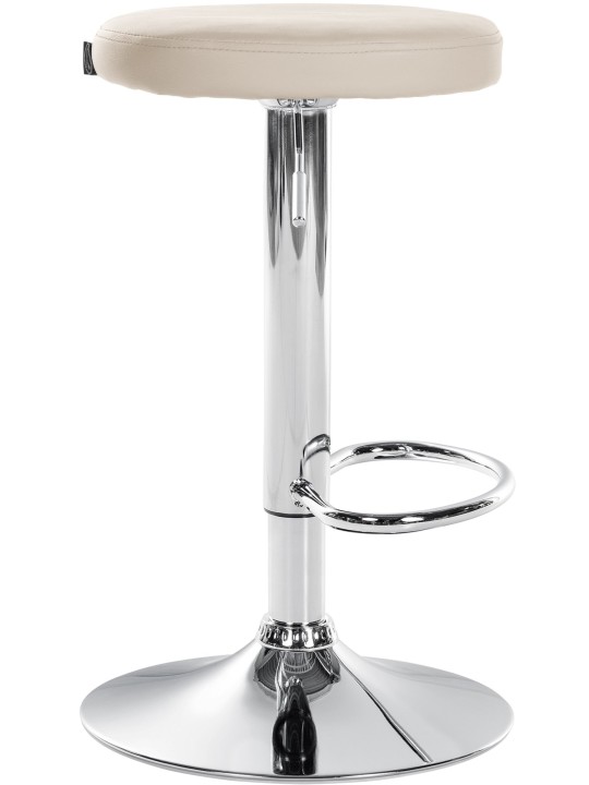 2 db bárszék készlet Ponte műbőr króm, krém 2 db bárszék készlet Ponte műbőr króm, krém