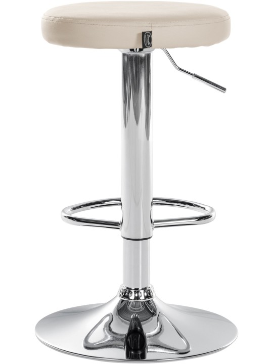 2 db bárszék készlet Ponte műbőr króm, krém 2 db bárszék készlet Ponte műbőr króm, krém