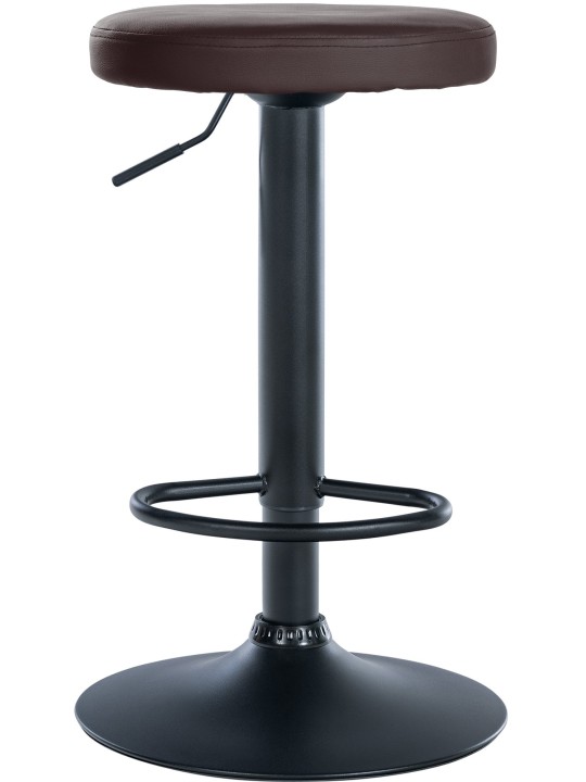 2 db bárszék Ponte műbőr készlet, barna 2 db bárszék Ponte műbőr készlet, barna