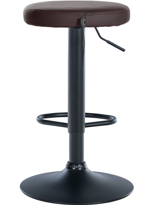 2 db bárszék Ponte műbőr készlet, barna 2 db bárszék Ponte műbőr készlet, barna