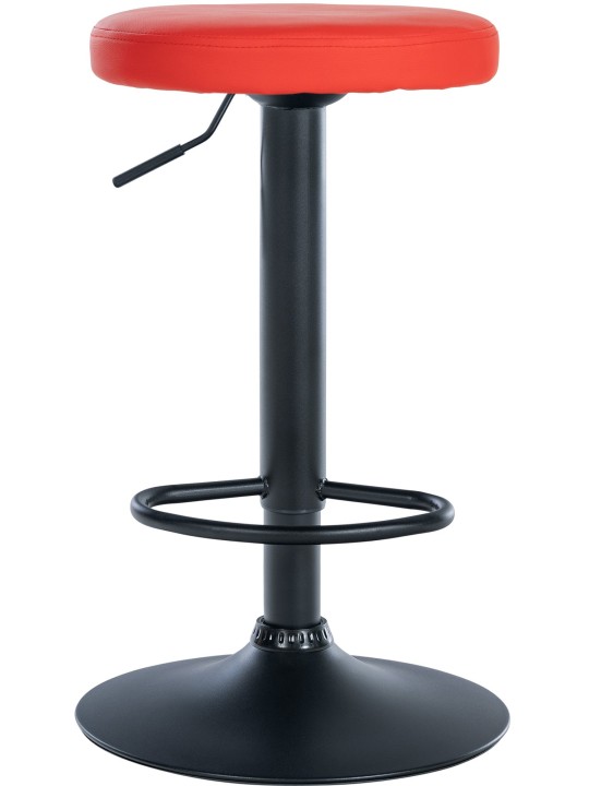 2 db bárszék Ponte műbőr készlet, piros