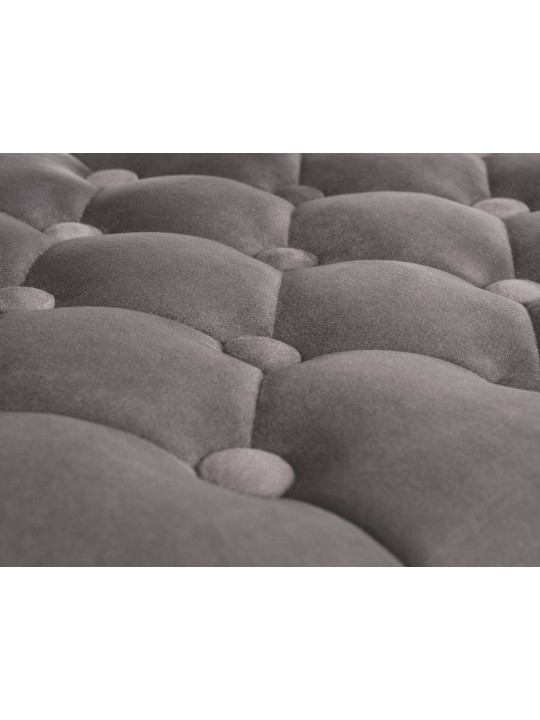 Bárszék Dublin bársony króm, szürke