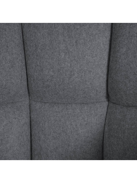 Bárszék Damaso W filc, szürke