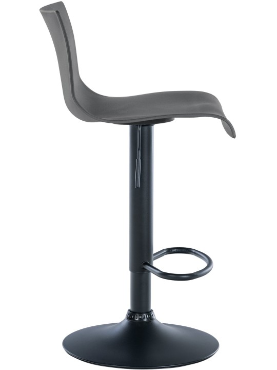 2 db bárszék készlet Branford műanyag, szürke