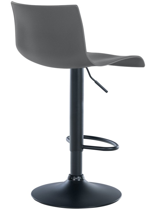 2 db bárszék készlet Branford műanyag, szürke