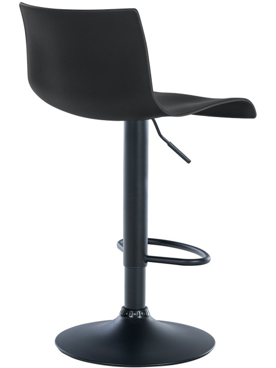 2 db bárszék készlet Branford műanyag, fekete 2 db bárszék készlet Branford műanyag, fekete