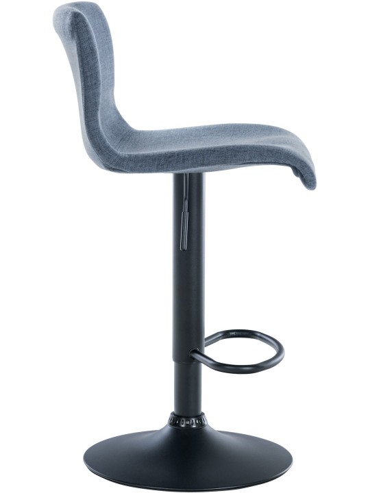 2 db bárszék készlet Branford szövet, kék