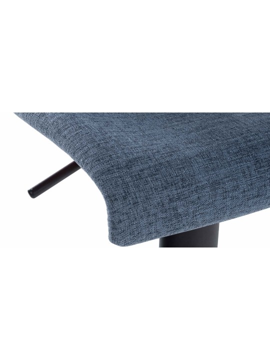 2 db bárszék készlet Branford szövet, kék