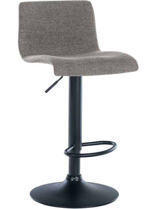 2 db bárszék készlet Branford szövet, világosszürke 2 db bárszék készlet Branford szövet, világosszürke