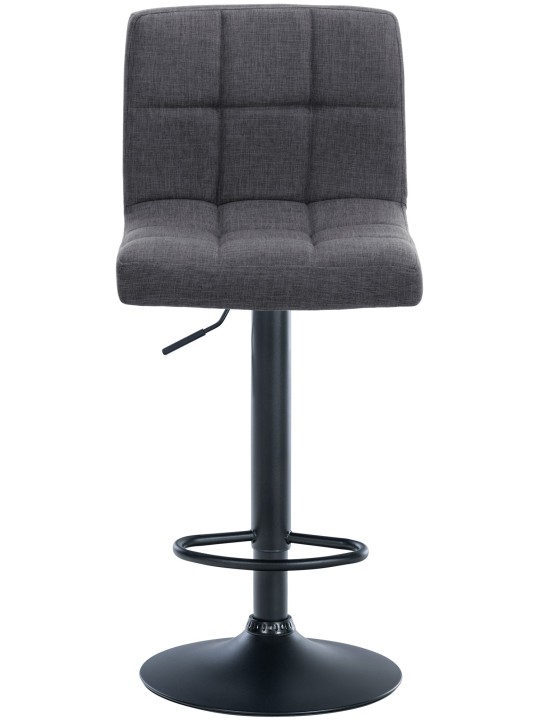 2 db bárszék szett Calma szövet, világosszürke