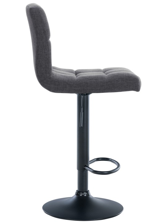 2 db bárszék szett Calma szövet, világosszürke