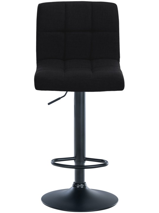 2 db bárszék szett Calma szövet, fekete