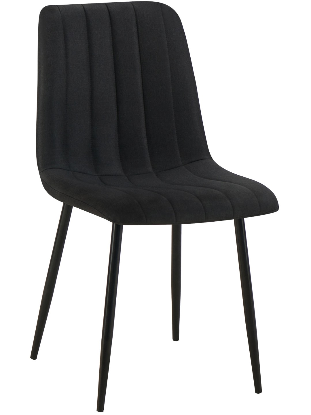 Szék Dijon szövet, fekete