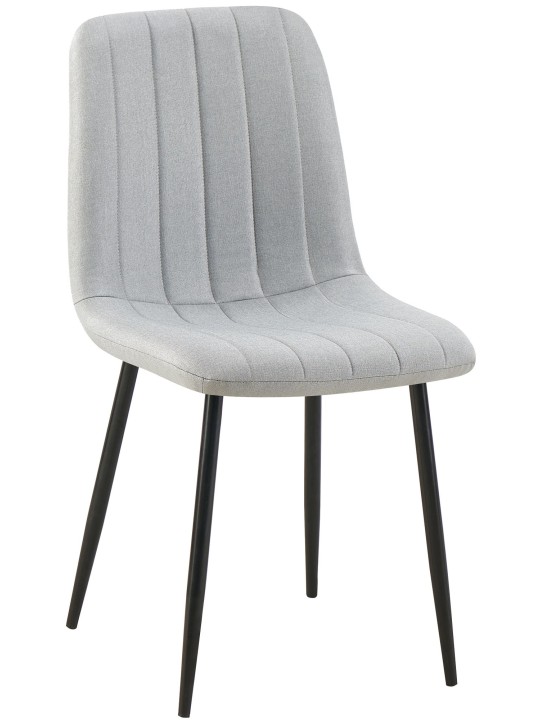 Szék Dijon szövet, szürke
