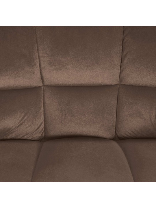 Bárszék Damaso E bársony, barna