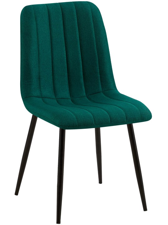 Szék Dijon szövet, sötétzöld Szék Dijon szövet, sötétzöld