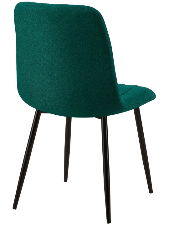 Szék Dijon szövet, sötétzöld Szék Dijon szövet, sötétzöld
