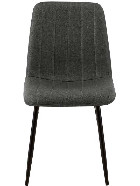 4 székből álló szett Dijon szövet, sötétszürke