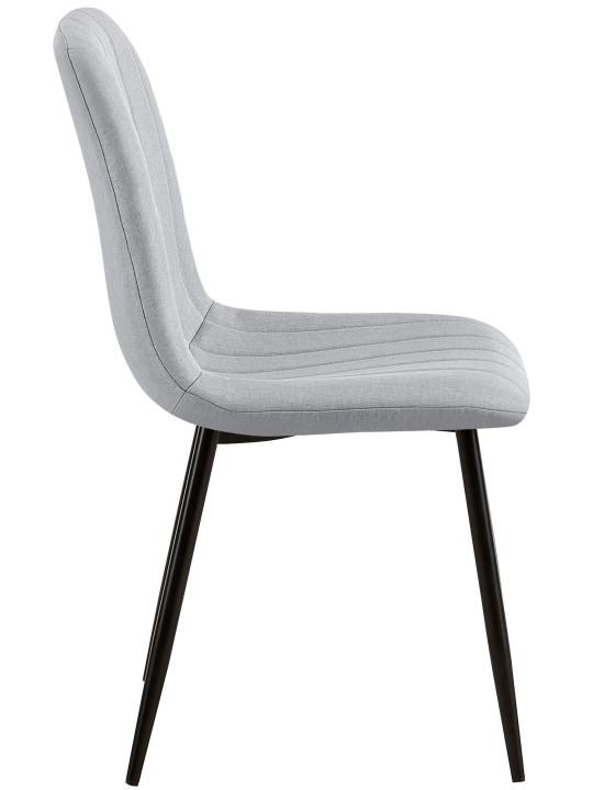 4 székből álló szett Dijon szövet, szürke