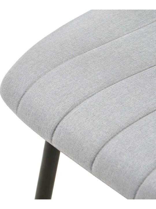 4 székből álló szett Dijon szövet, szürke