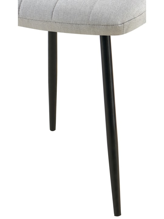 4 székből álló szett Dijon szövet, szürke