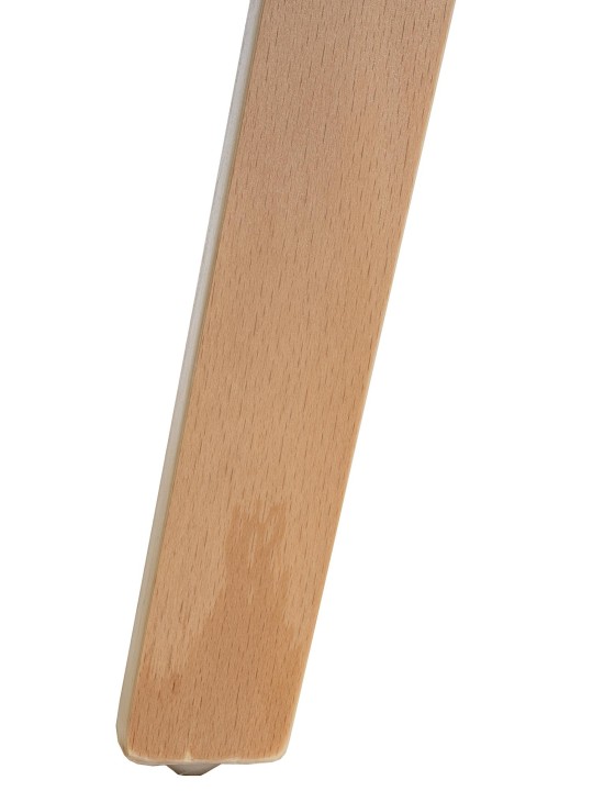 2 db Kingston műbőr szék készlet, natúr/fehér