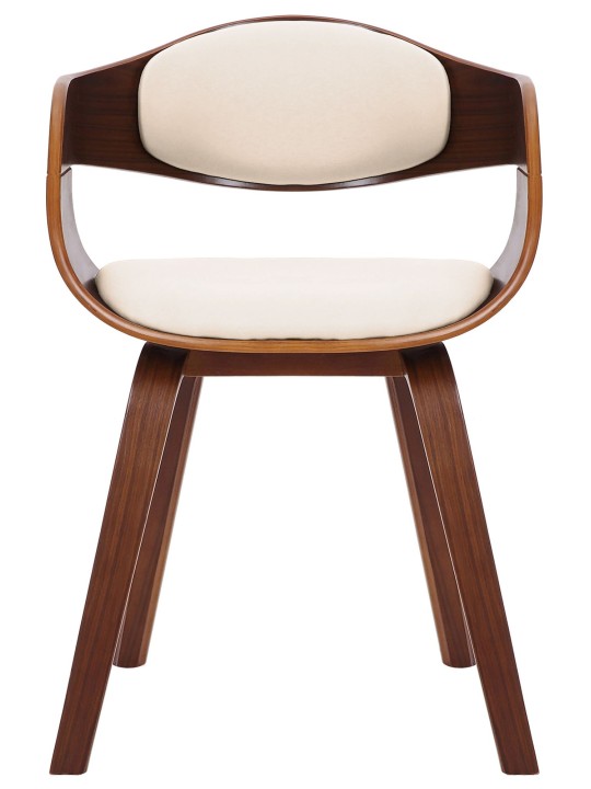 2 db Kingston műbőr szék készlet, dió/krém 2 db Kingston műbőr szék készlet, dió/krém