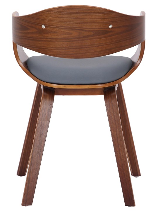 2 db Kingston műbőr szék készlet, dió/szürke