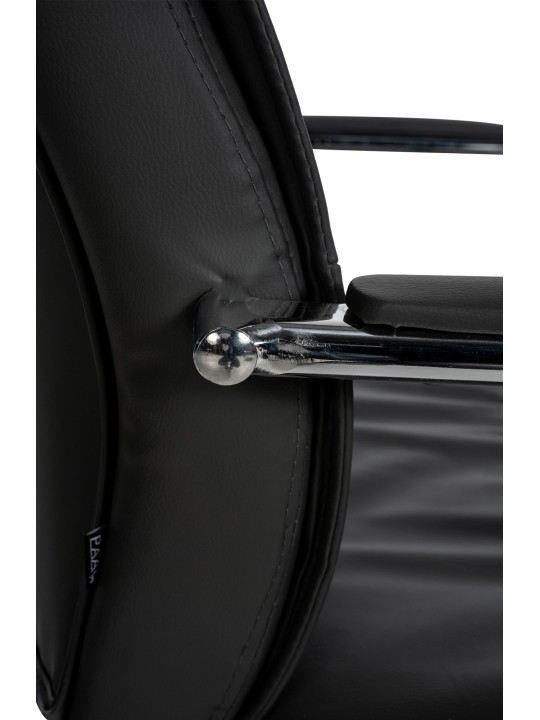 Sievert látogatói szék, fekete