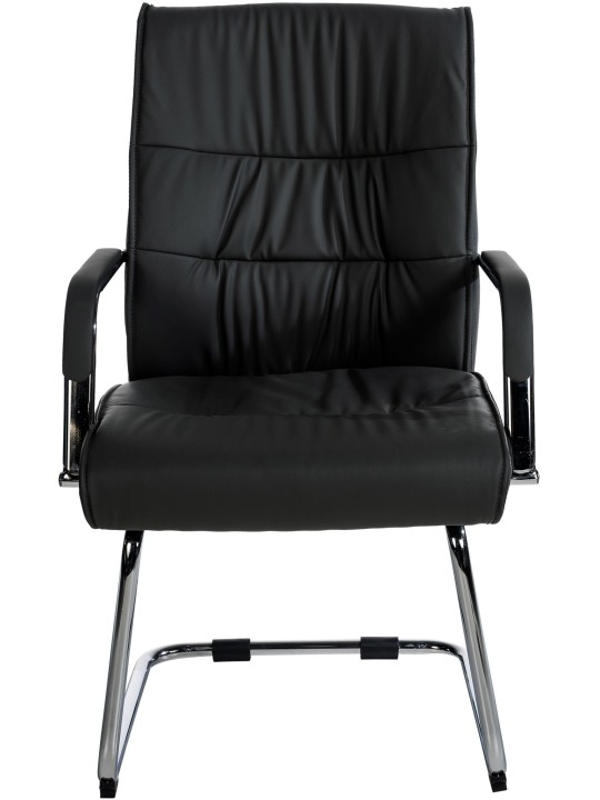 2 db-os Sievert látogatói szék készlet, fekete