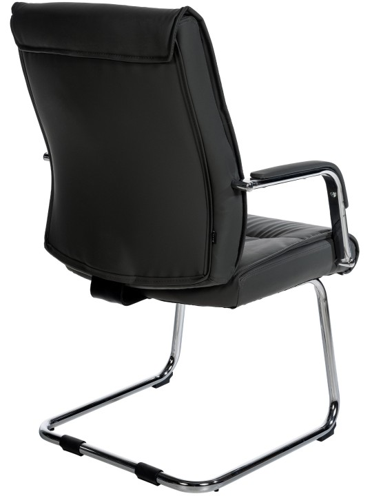 2 db-os Sievert látogatói szék készlet, fekete