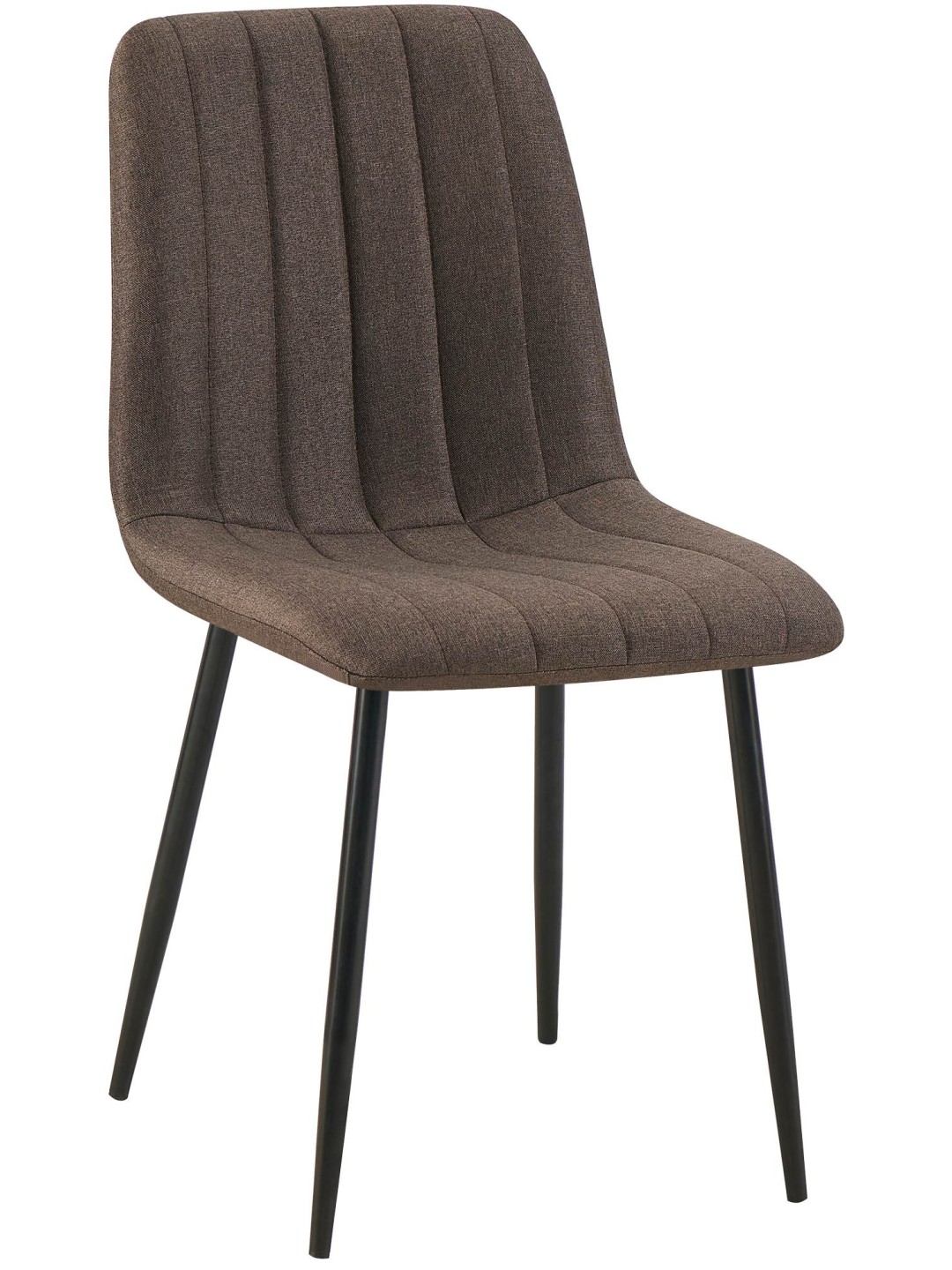 Szék Dijon szövet, barna