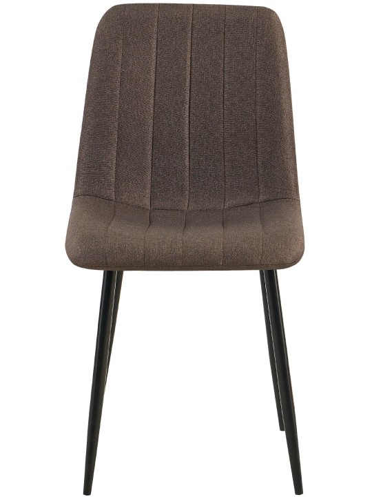 4 székből álló szett Dijon szövet, barna