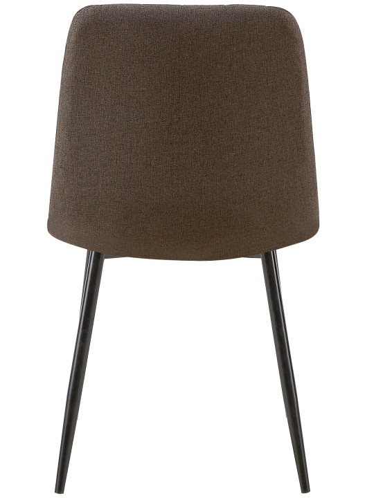 4 székből álló szett Dijon szövet, barna