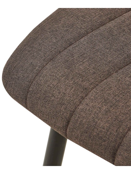 4 székből álló szett Dijon szövet, barna