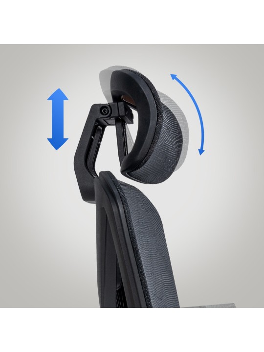 Grover irodai szék, fekete