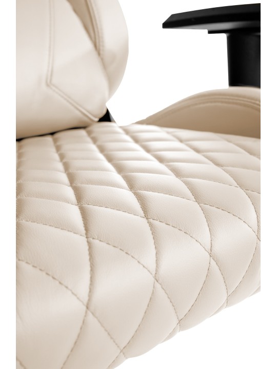 Keren irodai szék valódi bőr, krém