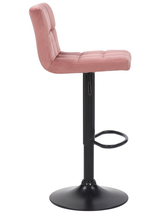 Bárszék Feni bársony, rózsaszín