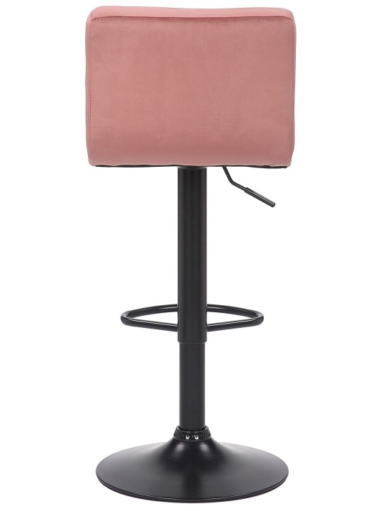 Bárszék Feni bársony, rózsaszín