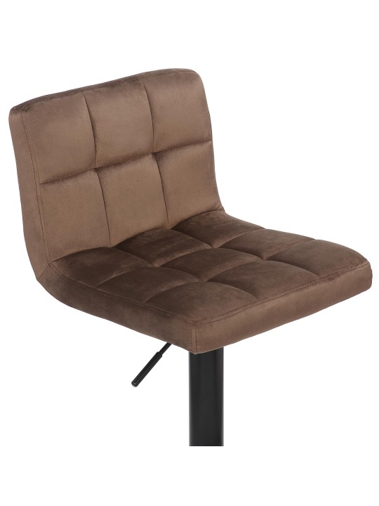 Bárszék Feni bársony, barna