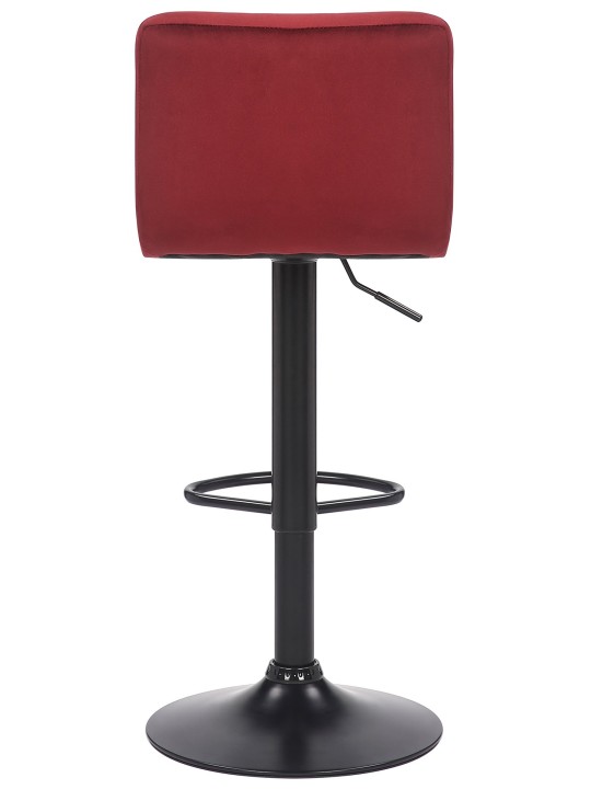 Bárszék Feni bársony, piros