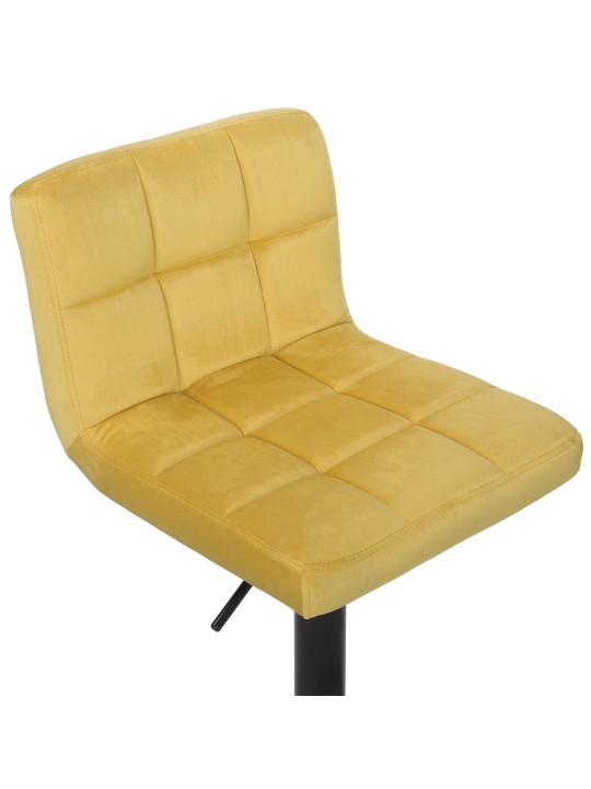Bárszék Feni bársony, sárga Bárszék Feni bársony, sárga