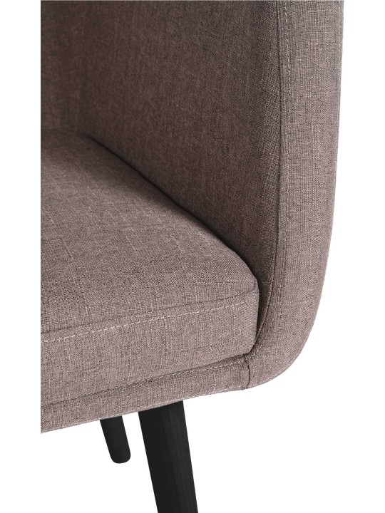 Látogatószék Utrecht szövet, taupe