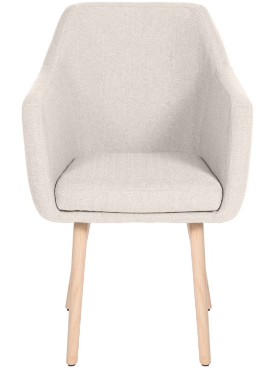 Látogatószék Utrecht szövet természetes, krém