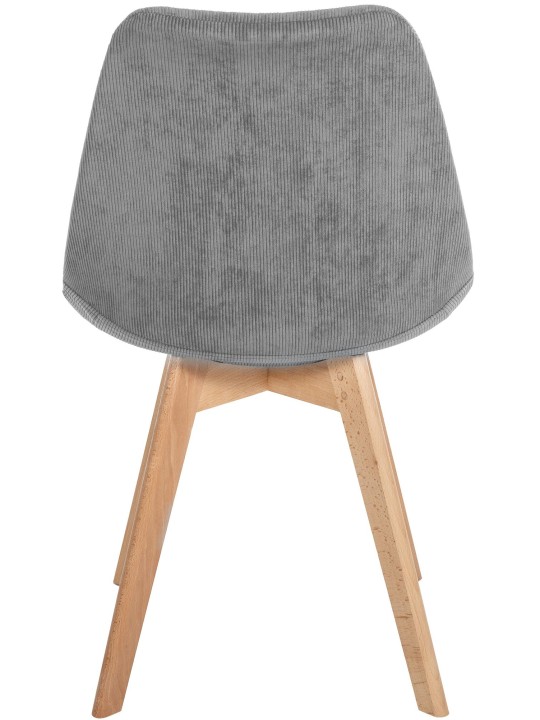 Linares Cord szék, szürke Linares Cord szék, szürke