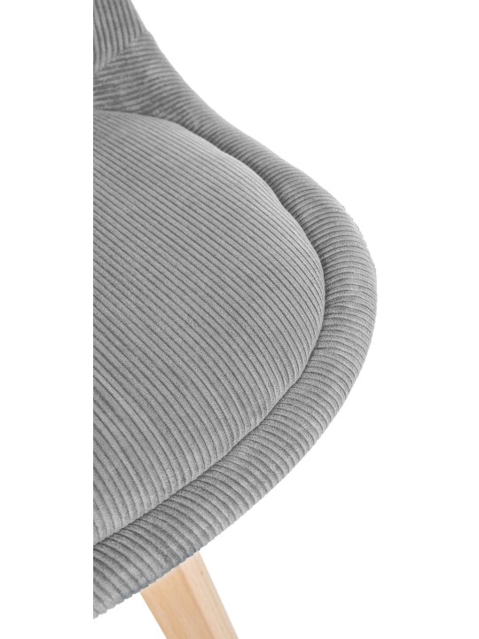 Linares Cord szék, szürke Linares Cord szék, szürke