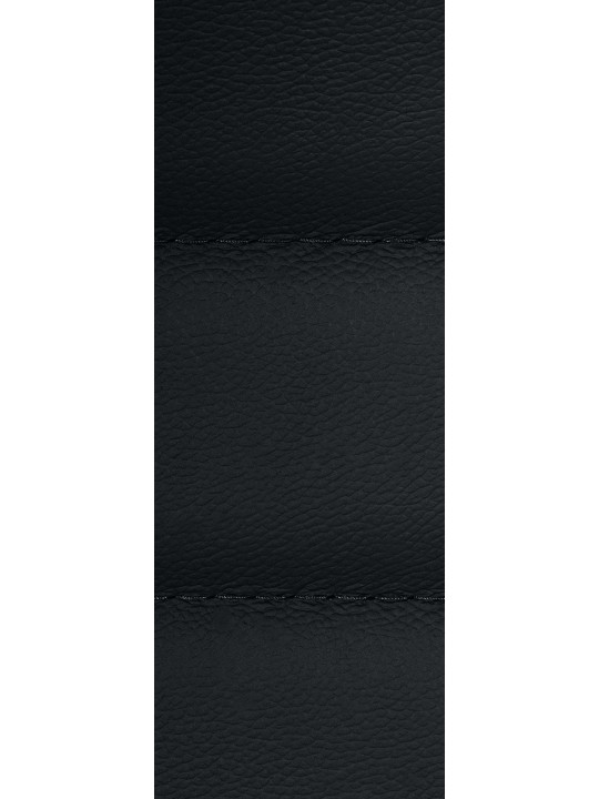 Mollis valódi bőr irodai szék, fekete