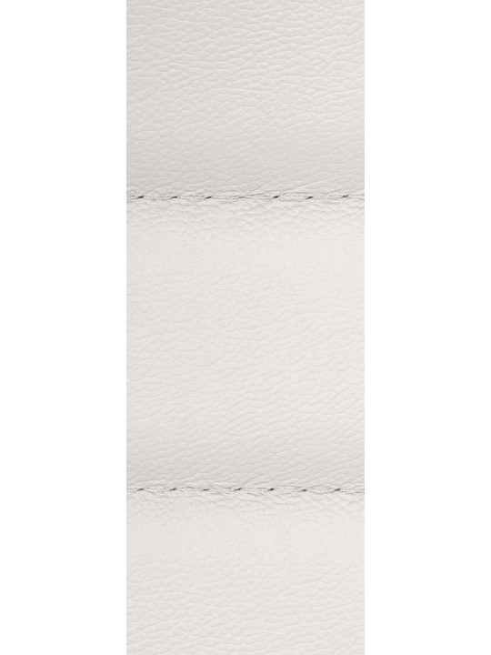 Mollis valódi bőr irodai szék, fehér